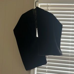 Black Faux Fur Wrap